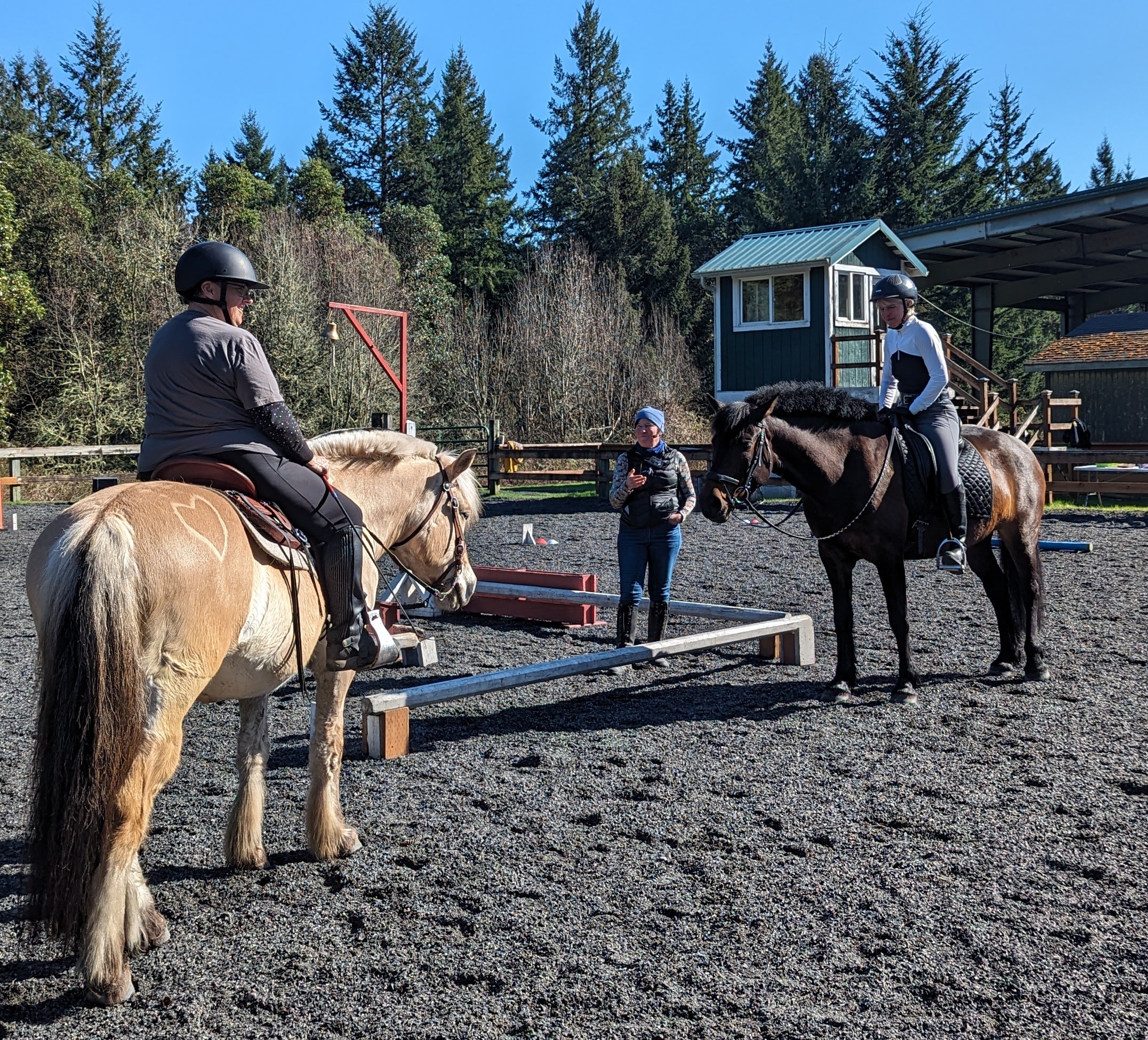 Kimberlee offered important training guidance and practical information about levels of competition and strategies on course. We all know what an excellent rider she is so her input is especially coveted!<br />
