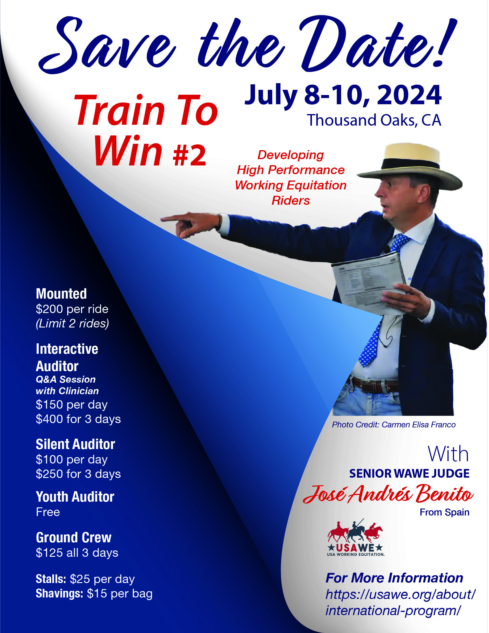 Train to Win Clinic 2 Flyer