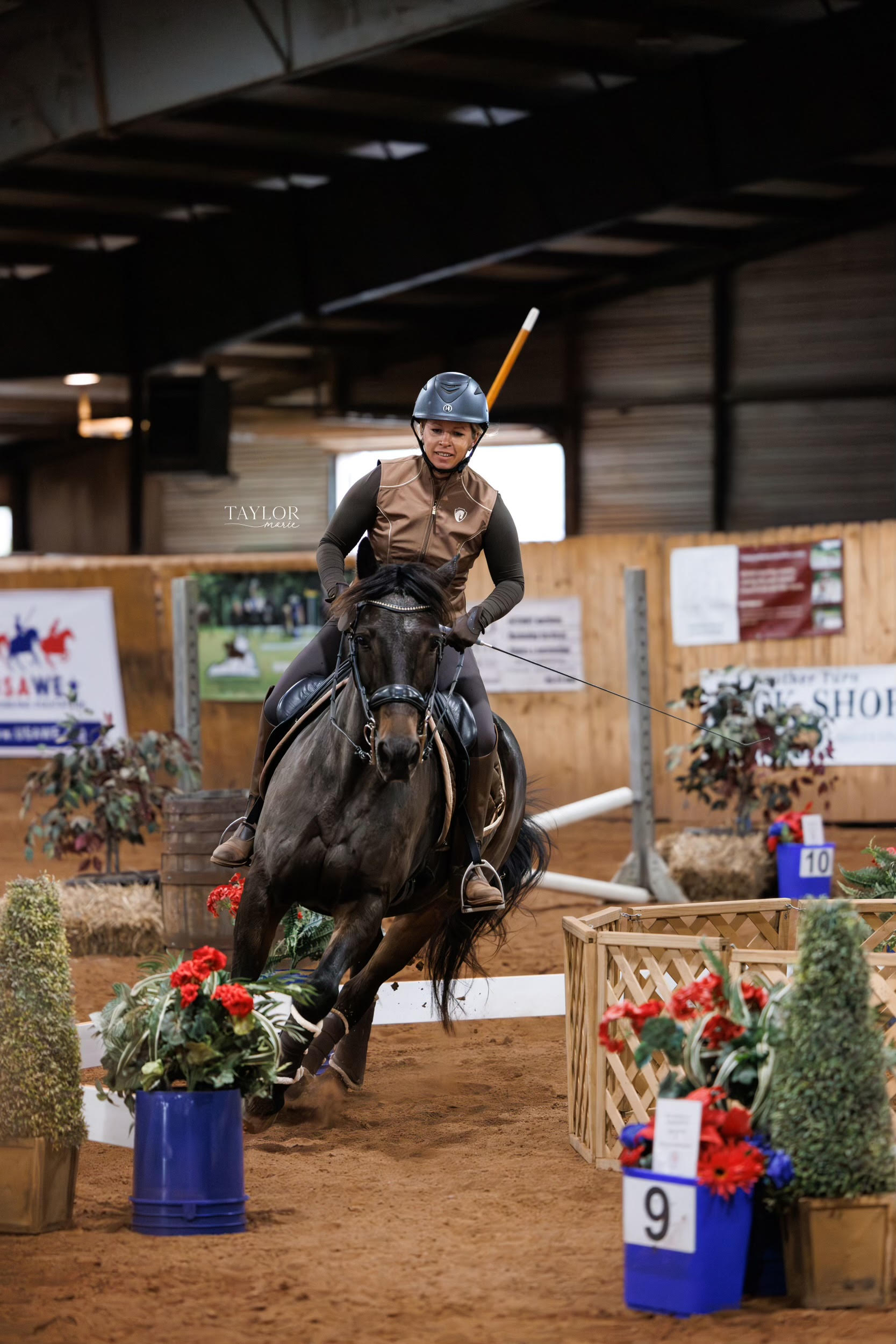 Kasey and “T-Man” riding the Pen at L3/Novice B-Amateur division at the Eastern Zone Championship in Dillsburg, PA